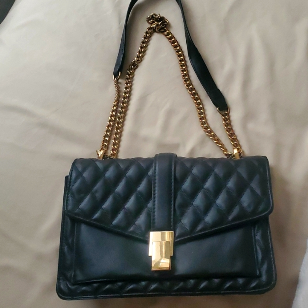 Mango Faux Leather Crossbody Shoulder Ladies Bag Pocketbook